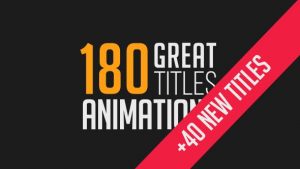 180 Great Title Animations