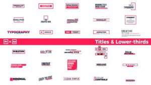 Essential Titles | Premiere Pro & After Effects
