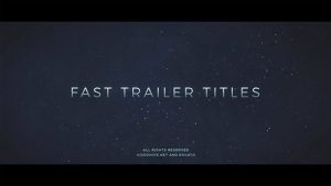 Fast Trailer Teaser