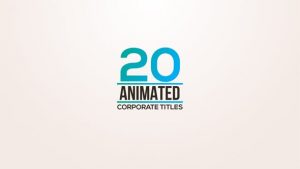 20 Animated Titles