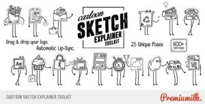 Cartoon Sketch Explainer Toolkit