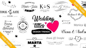 Wedding Titles