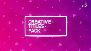 Creative Titles Package