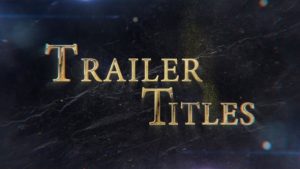 Trailer Titles