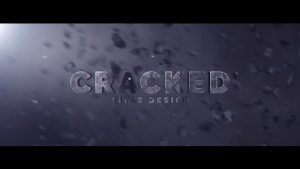 Cracked Title Design