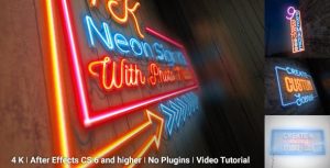 Neon Sign Kit With Photo Motion