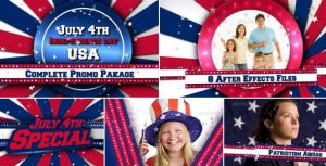 July 4th US Patriotic Broadcast Promo Pack