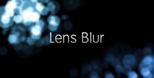 Lens Blur Intro