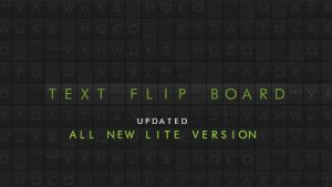 Text Flip Board