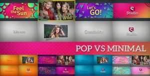 Pop Vs Minimal | Fast Slideshow Pack