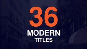 36 Modern Titles