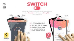 Switch: phoneX & s9 App Promo