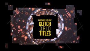 Glitch Grid Titles