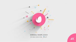 Minimal Shape Logo Reveal