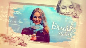 Hand Drawn Photo Brush Slideshow