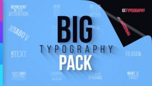 Big Typography Pack