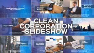 Clean Corporate Slideshow