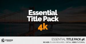 Essential Title Pack 4K