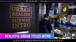 Urban Video Titles | Advertising Intro