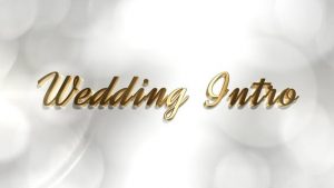 Wedding Intro