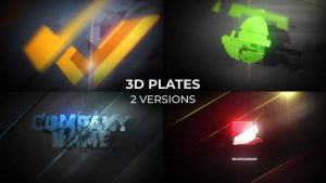 3D Plates Logo