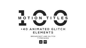 100 Motion Titles