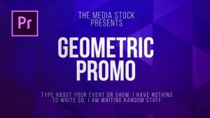 Geometric Title & Lower thirds