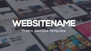 Modern Website Presentation