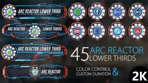 45 Arc Reactor Lower Thirds