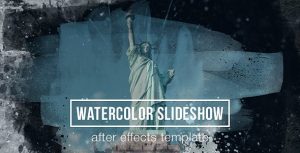 Watercolor Parallax Slideshow