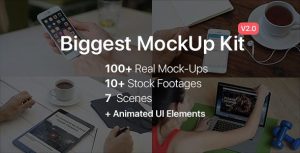 Biggest MockUp Kit // Digital Device Mockups