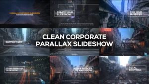 Clean Corporate Parallax Slideshow