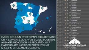 Spain Map Kit