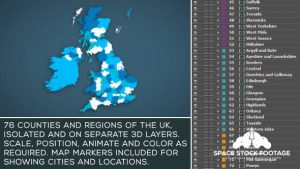 United Kingdom Map Kit