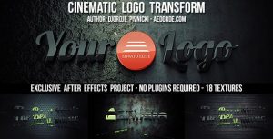 Cinematic Logo Transform