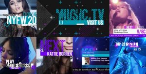 Music and Entertainment TV Broadcast Pack