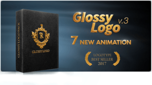 Glossy Logo | Reflection Logo Loop