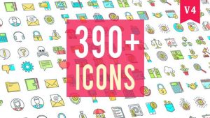 Icons Pack 390 Animated Icons