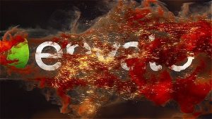 Fire Explosion Logo Reveal 3