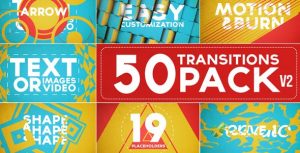 50 Transitions Pack with Opener