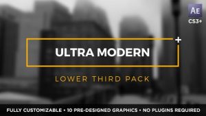 Ultra Modern Titles and Lower Thirds