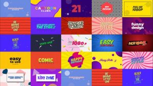 Dynamic Cartoon Titles V.2