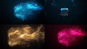 Elegant Particle Logo