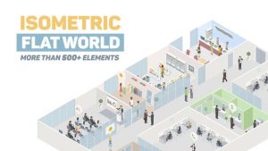 Isometric Flat World