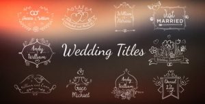 Wedding/Romantic Titles