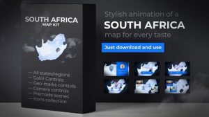 South Africa Map - Republic of South Africa Map Kit