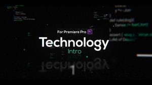 Technology Intro for Premiere Pro