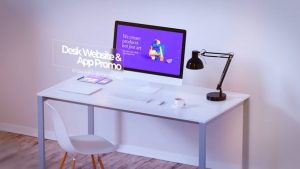 Desk Website Promo & App Promo