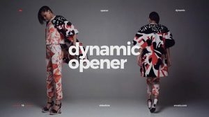 Dynamic Opener / Fast Stomp Typography / Fashion Event Promo / Clean Rhythmic Intro