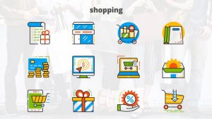 Shopping - Flat Animated Icons